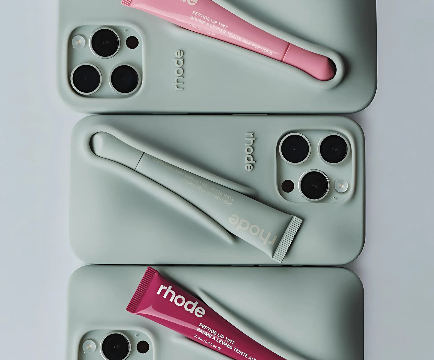 Rhode Phone Case Lip Case Rhode Soft Silicone Phone Case With Box