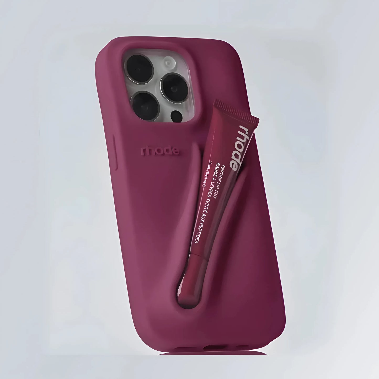 Rhode Minimalist Soft Silicone Phone Case Rhode Liptint Case With Box