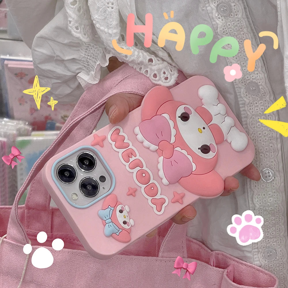Cartoon My Melody Soft Silicone Phone Case