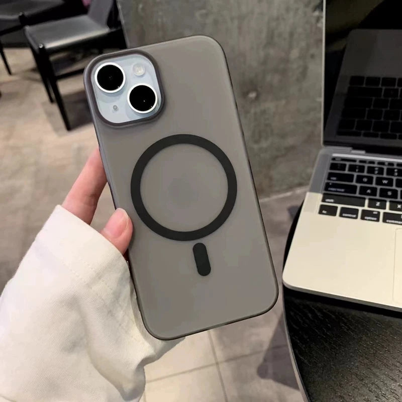 Luxury Matte Magsafe Phone Case