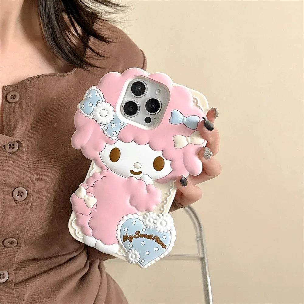Cartoon My Melody Love My Sweet Piano Phone Case