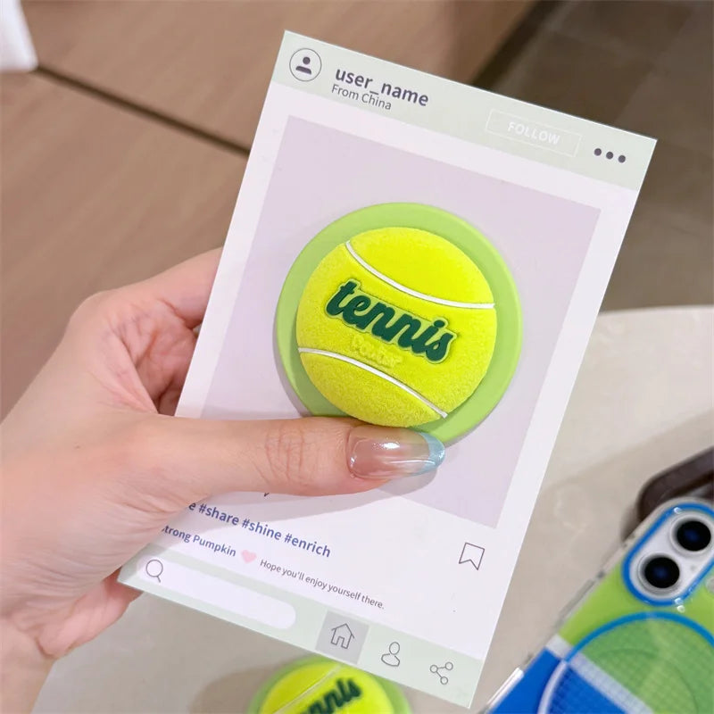 Fashion Cute Tennis Stand Magnetic Phone Case