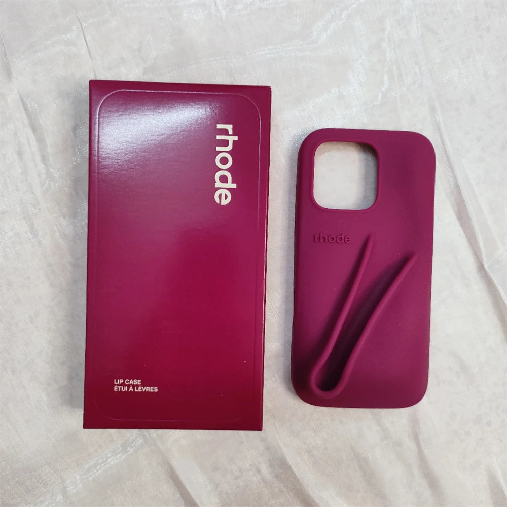 Rhode Phone Case For iPhone With Box Rhode Soft Silicone Phone Case