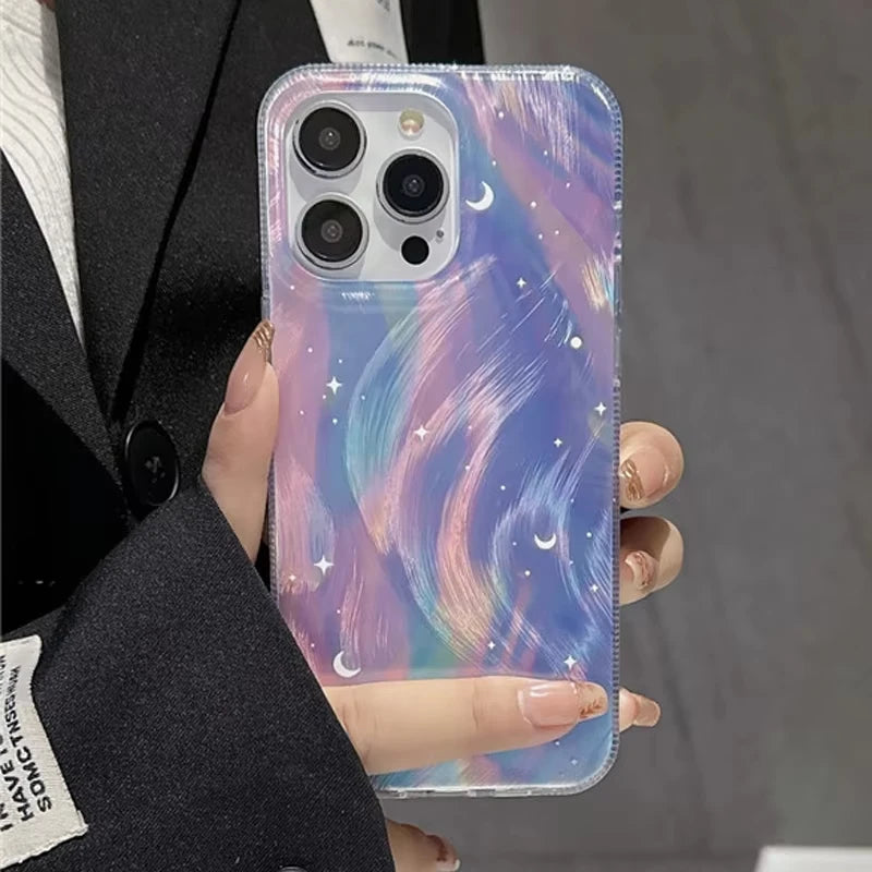 Glitter Starry Gradient Phone Case