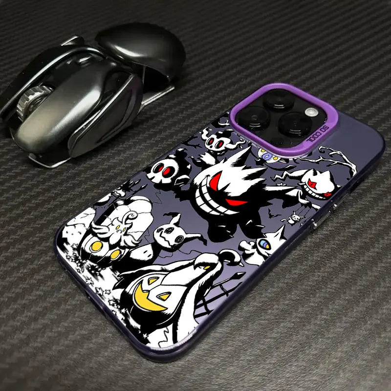 Pokemons Gengar Pocket Monster Anime Coque For Apple Phone Case