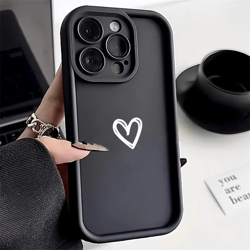 Cute Love Heart Phone Case