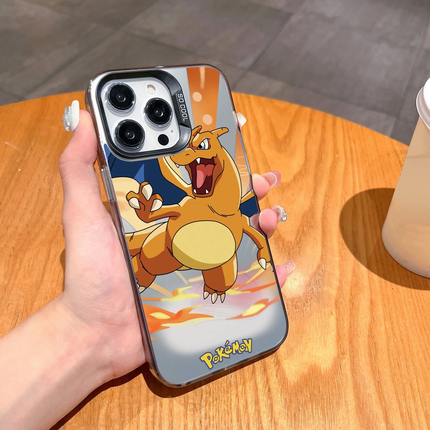 Anime Pokemons Gengars Pikachus Phone Case For iPhone