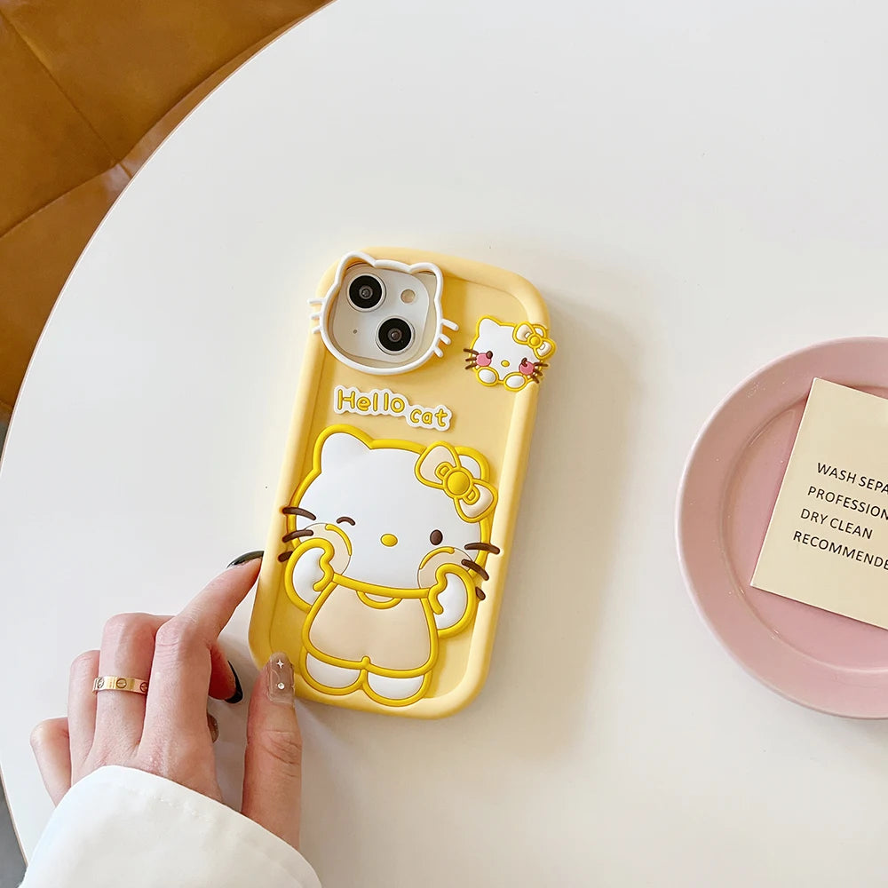 Kawaii Cartoon Hello Kitty Phone Case