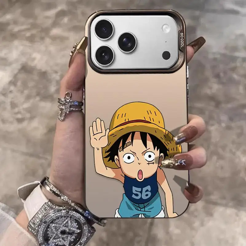 3D One Piece Monkey D. Luffy Phone Case For iPhone