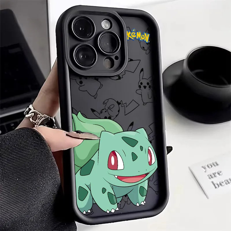 Eevee Gengar Pokemon Anime Soft Silicone Phone Case