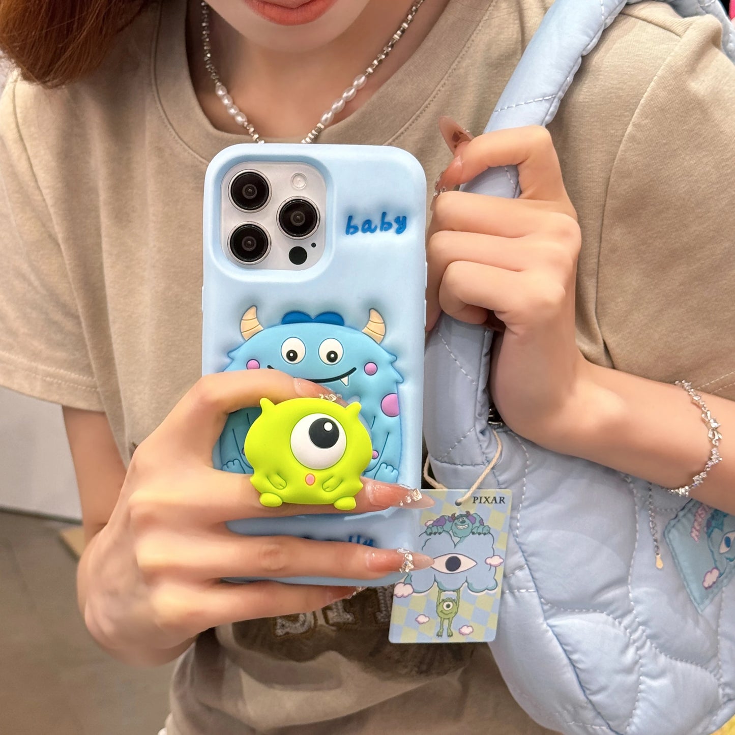 Cute Cartoon Sulley Monster Phone Case