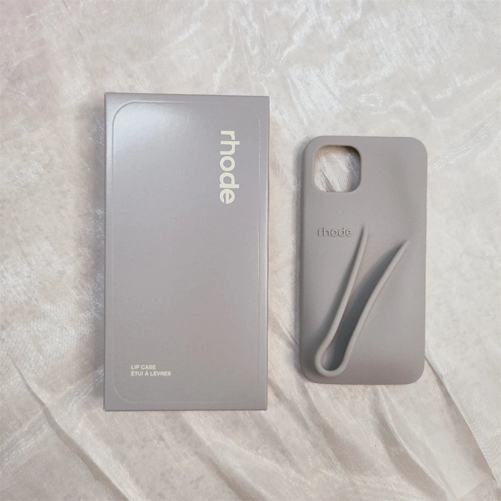 Rhode Phone Case For iPhone With Box Rhode Soft Silicone Phone Case