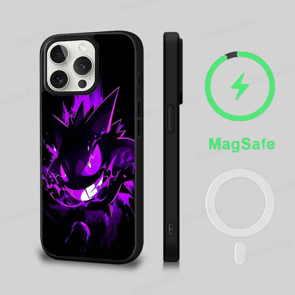 Anime Gengars Phone Case Magnetic Case For iPhone