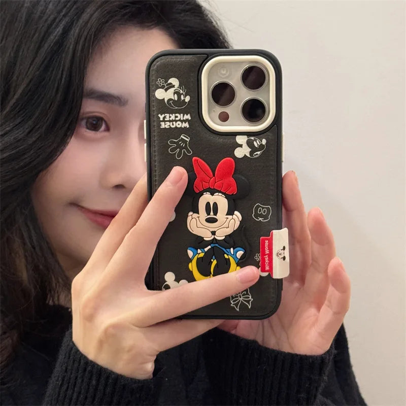 Cartoon Mickey Minnie iPhone
