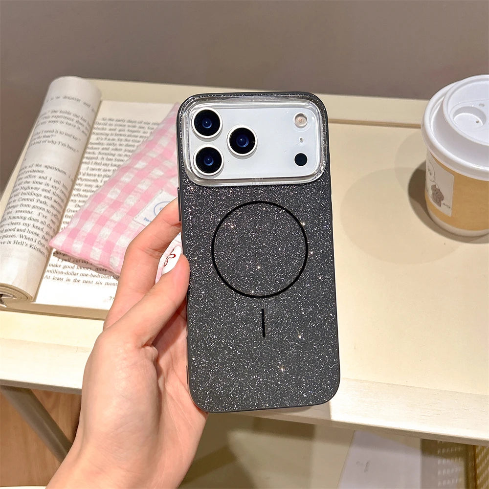 Luxury Glitter Bling For Magsafe Magnetic Case For iPhone