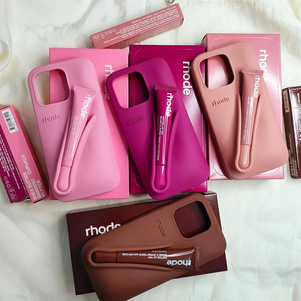Rhode Phone Case For iPhone With Box Rhode Soft Silicone Phone Case
