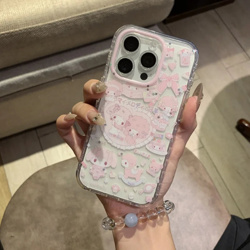 Cute Cartoon Gemini Lamb My Melody Phone Case