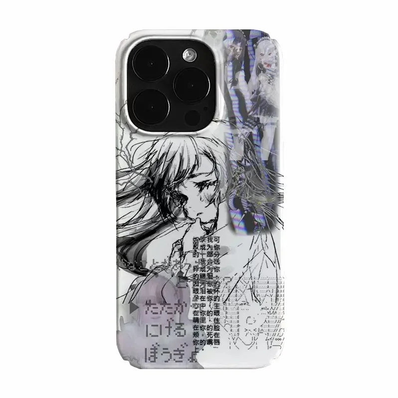 Clmj Fashion Anime Girl Phone Case Phone Case For iPhone