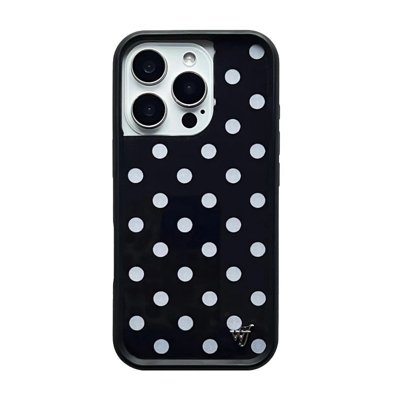 Love Heart Polka Dots Cute Phone Case