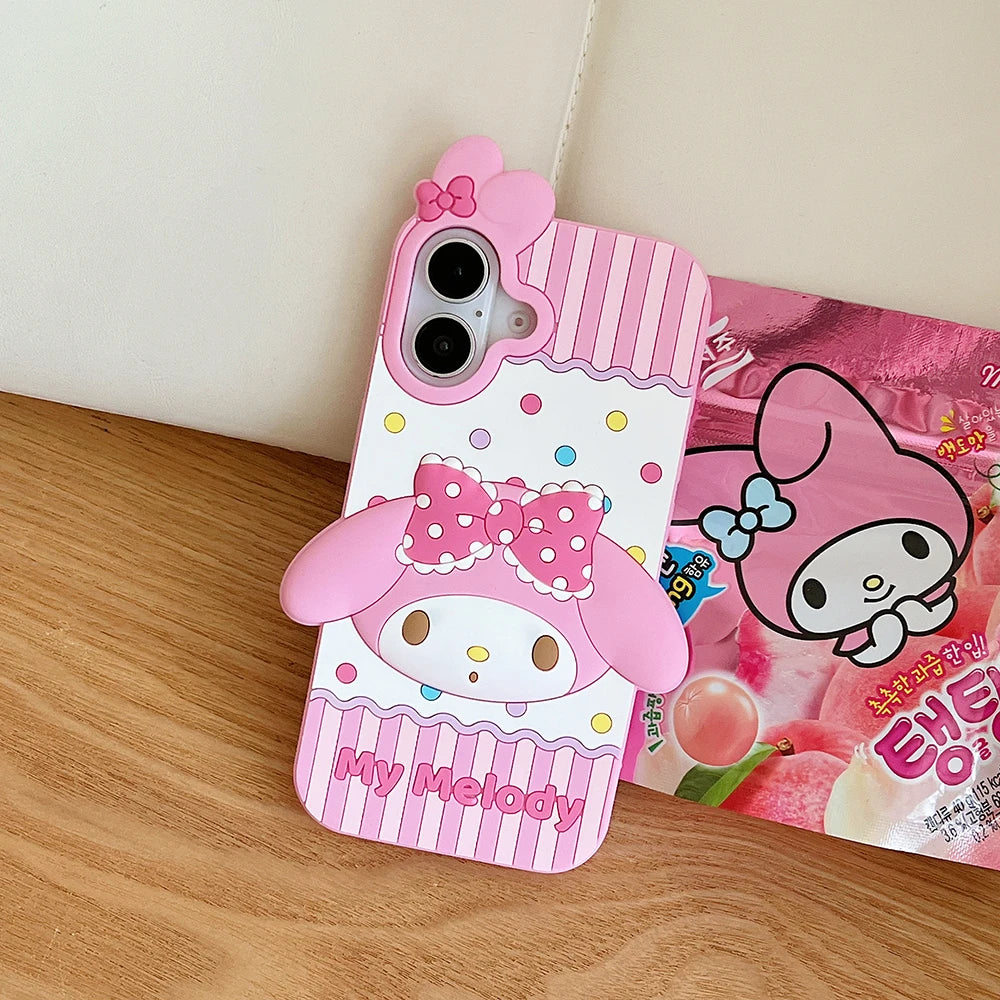 Kawaii Cartoon Hello Kitty Kuromi My Melody Phone Case