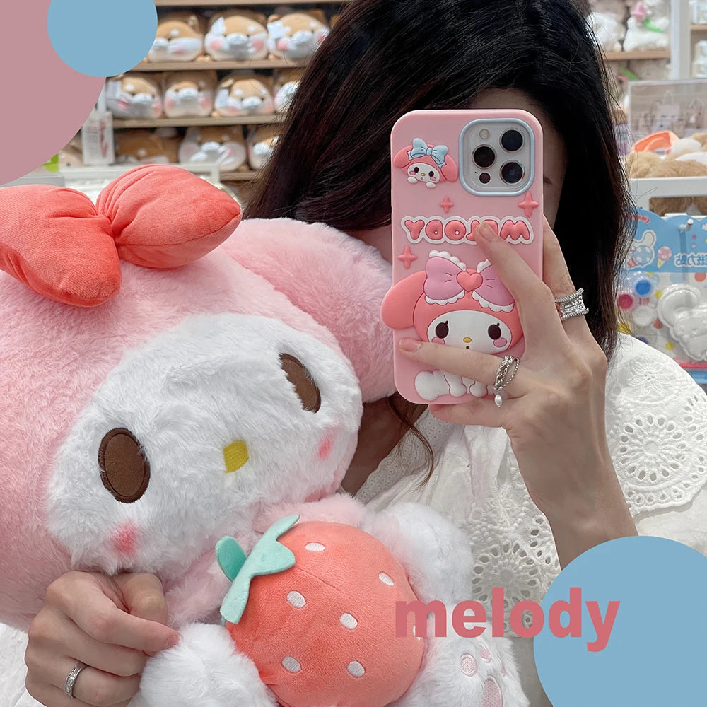 Cartoon My Melody Soft Silicone Phone Case