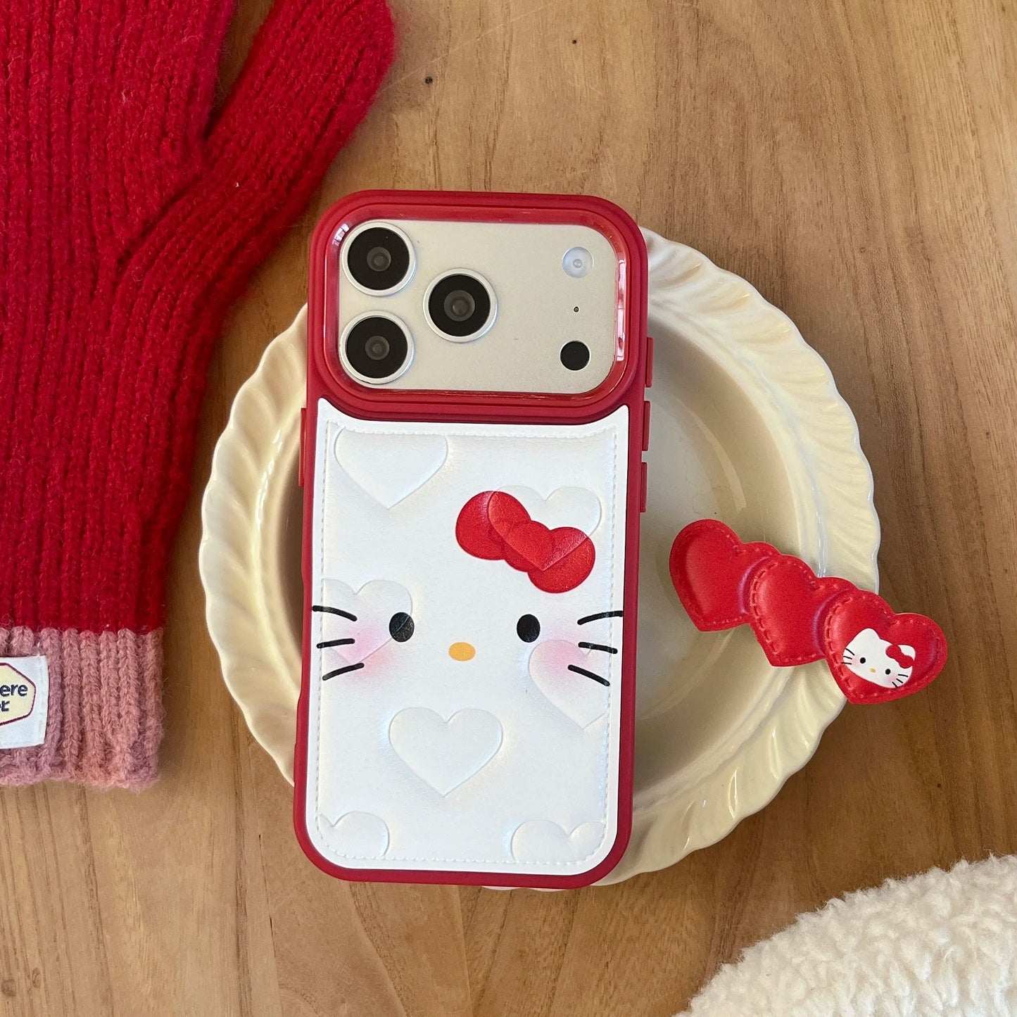 Cute Love Skin Kitty Hot Sale Phone Case For iPhone