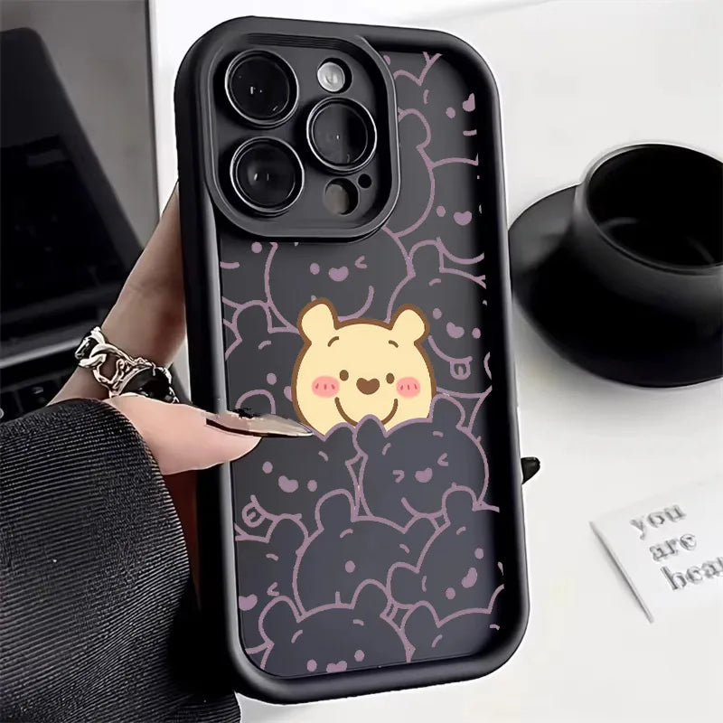Winnies The Poohs Bear Soft Silicone Phone Case