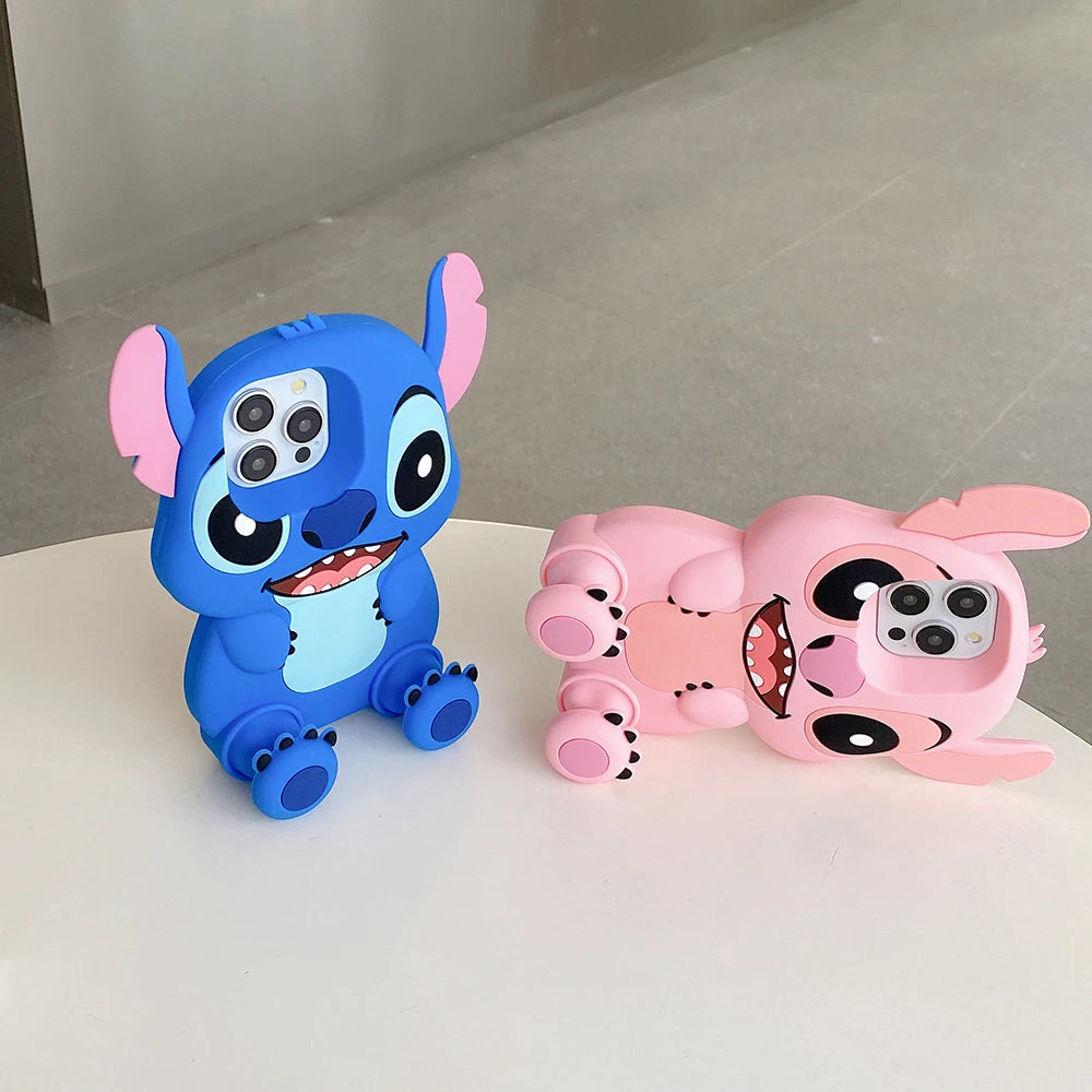 Kwaii Cartoon Lilo Stitch Phone Case