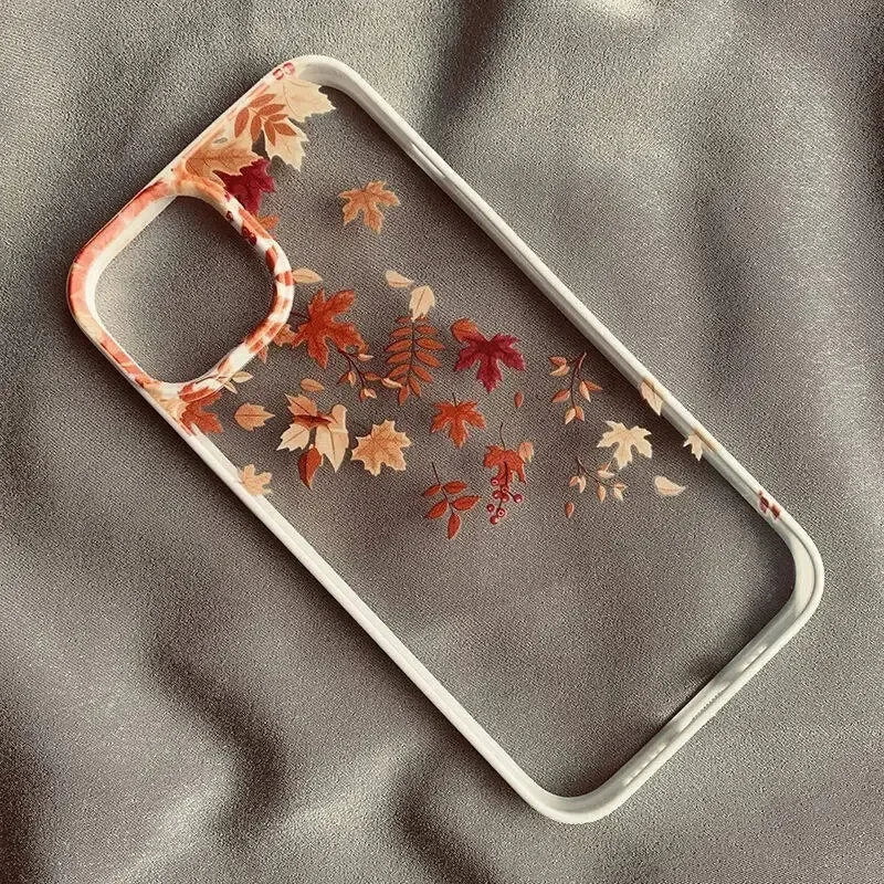 Fashion Yellow Fallen Leaves Phone Case