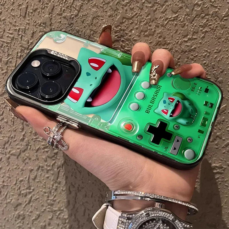 Pokemon Pikachu Gengar Game Phone Case For iPhone