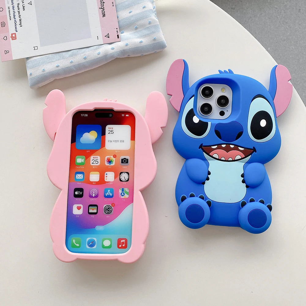 Kwaii Cartoon Lilo Stitch Phone Case