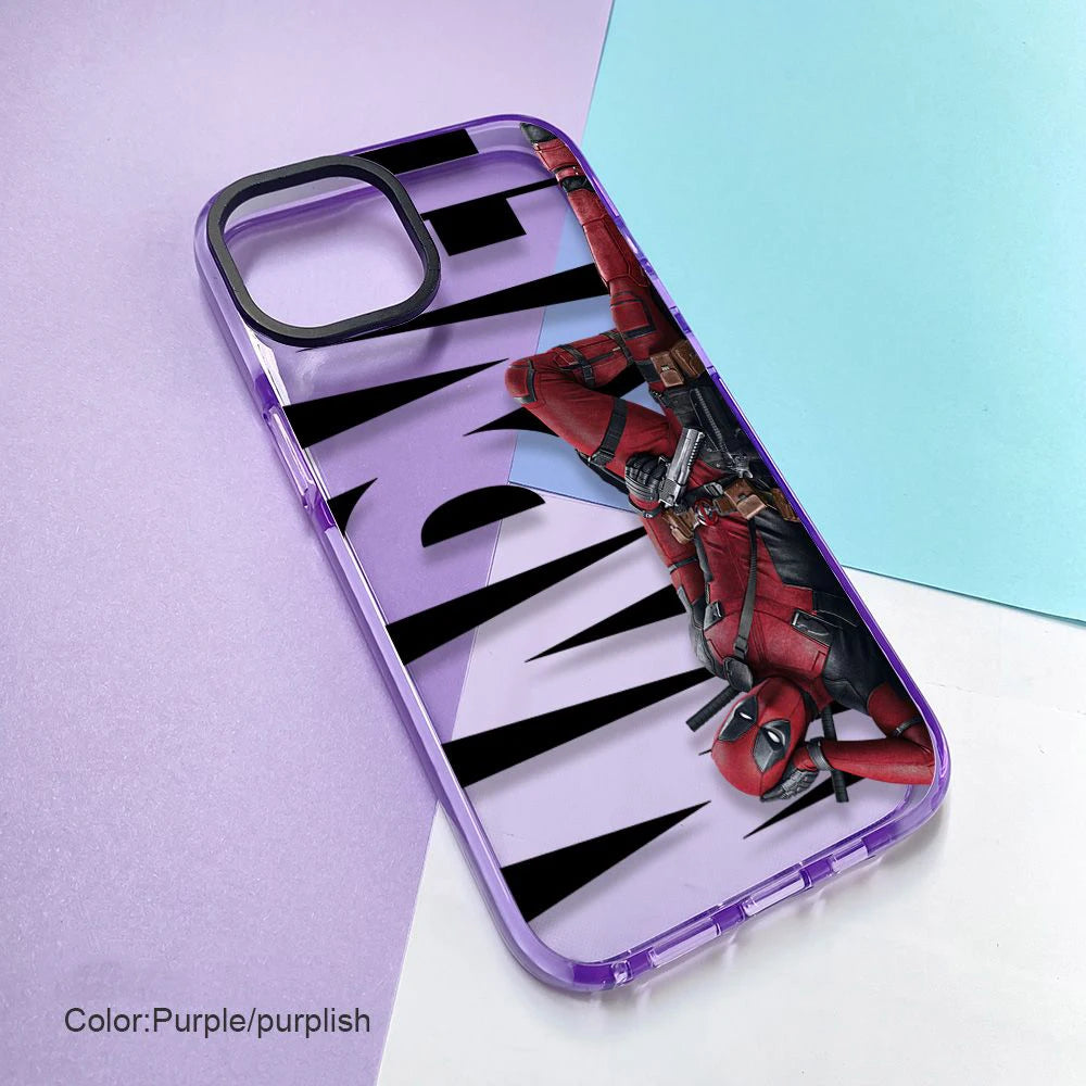 High Quality Marvel Deadpool Cool Phone Case For iPhone