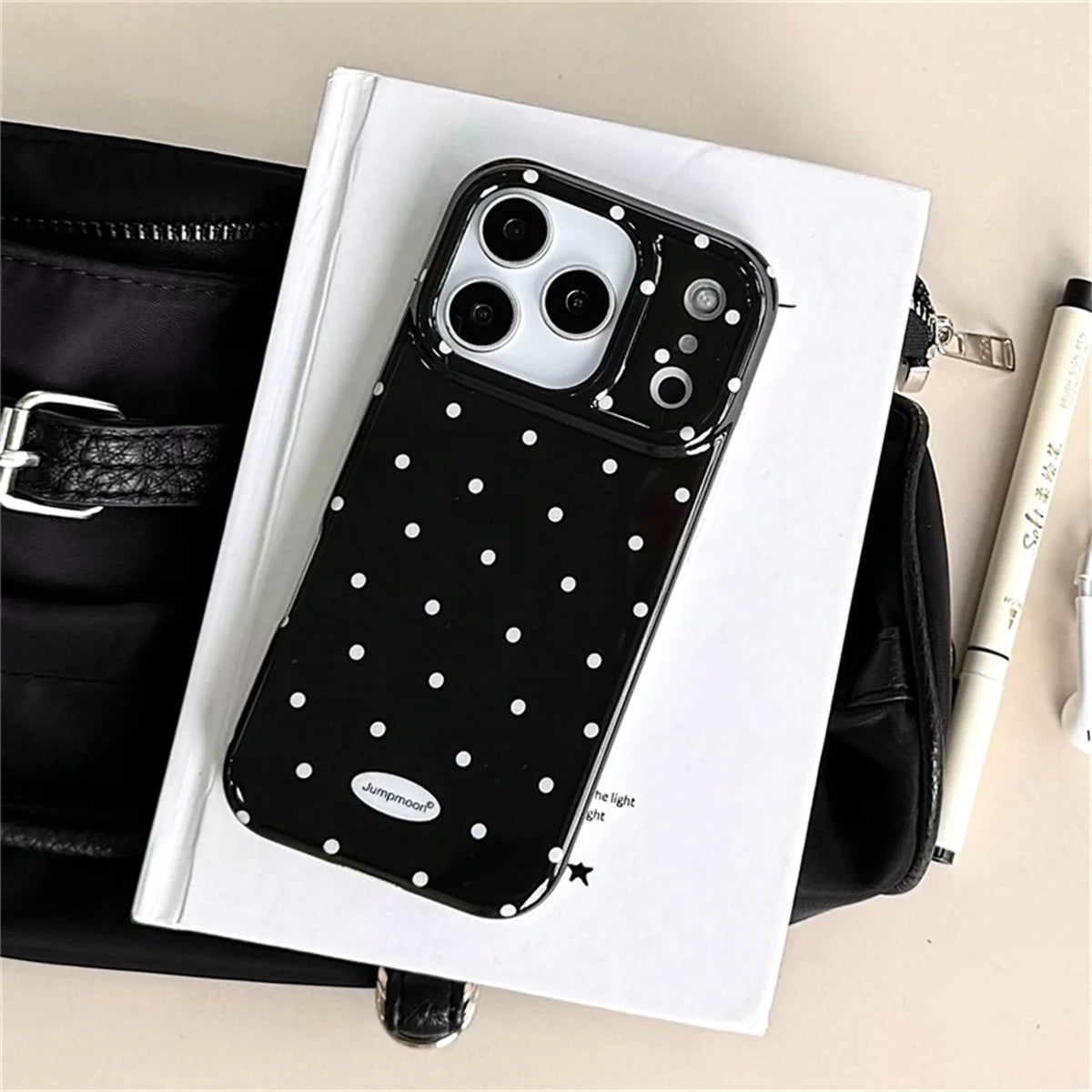 Korean Cute Polka Dot Phone Case For iPhone