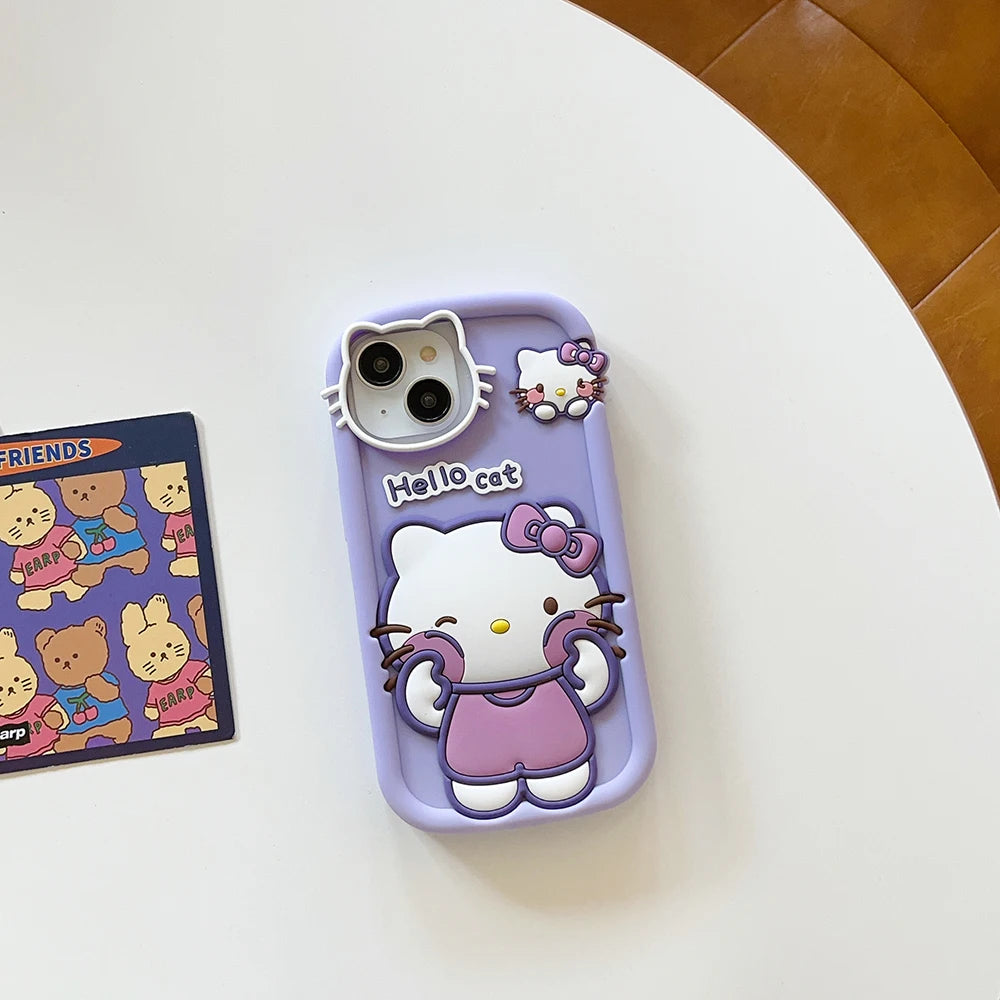 Kawaii Cartoon Hello Kitty Phone Case
