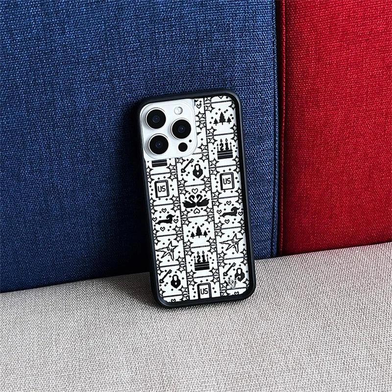 Funda Wildflower Cute Polka Dot Love Phone Case