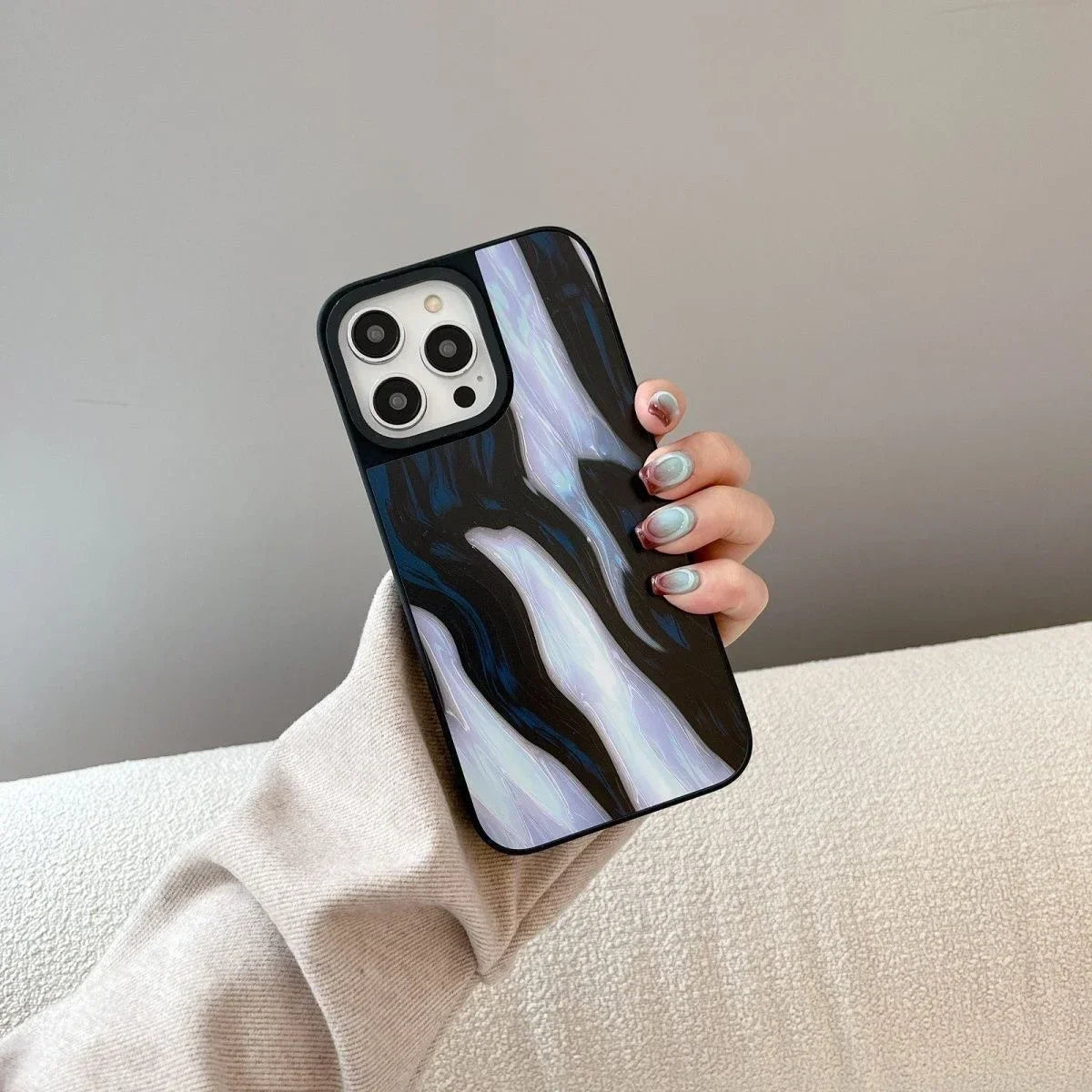 Ocean Oil Painting Mirror Phone Case