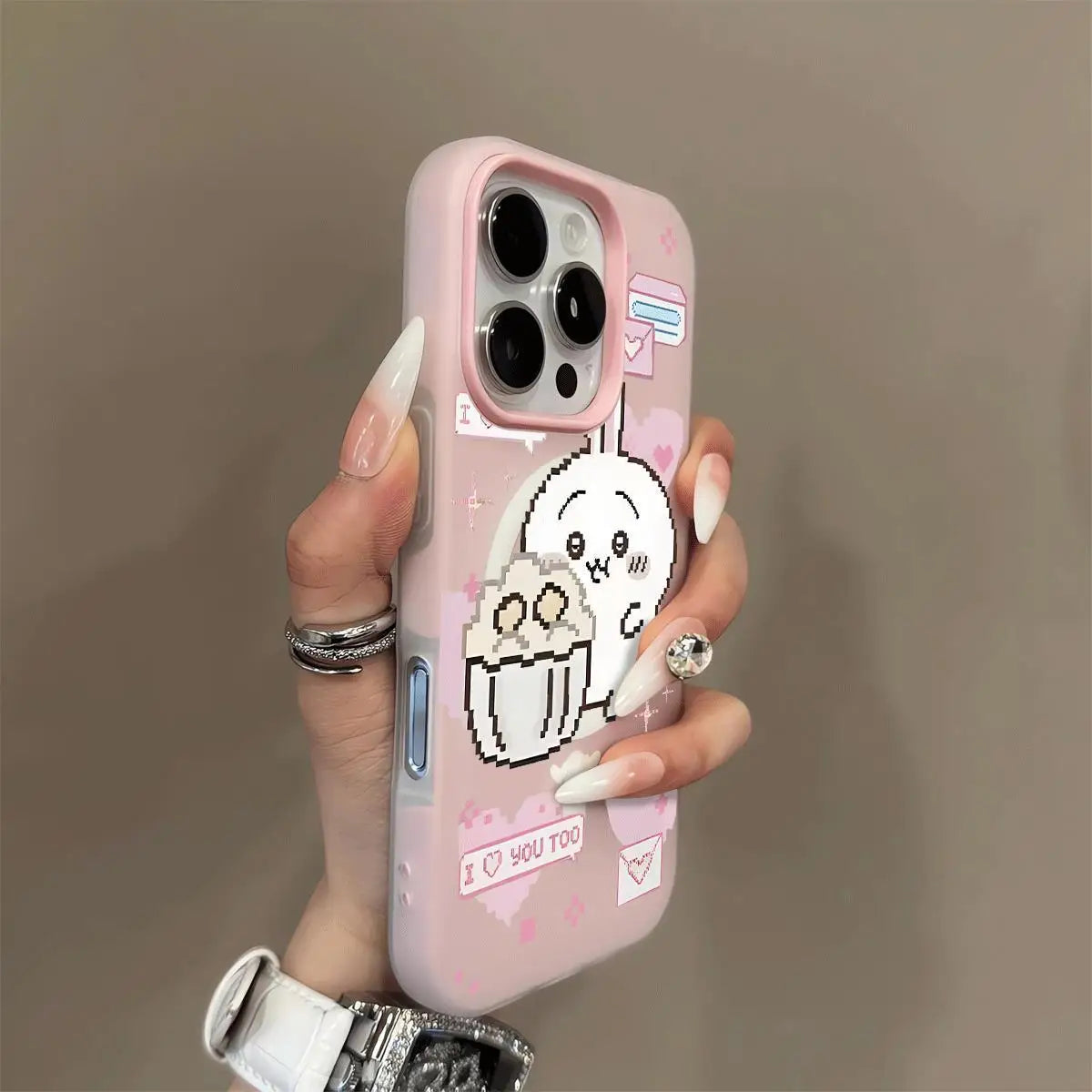 Anime Chiikawa Hachiware Usach Mobile Phone Case Available For iPhone