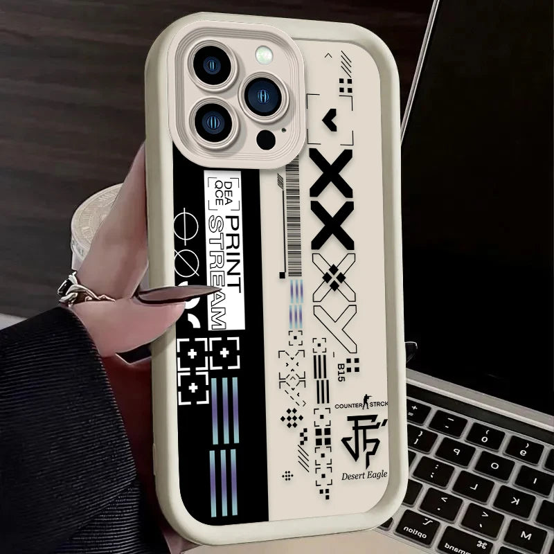 Counter Strike CS Go Hot Game Phone Case For iPhone