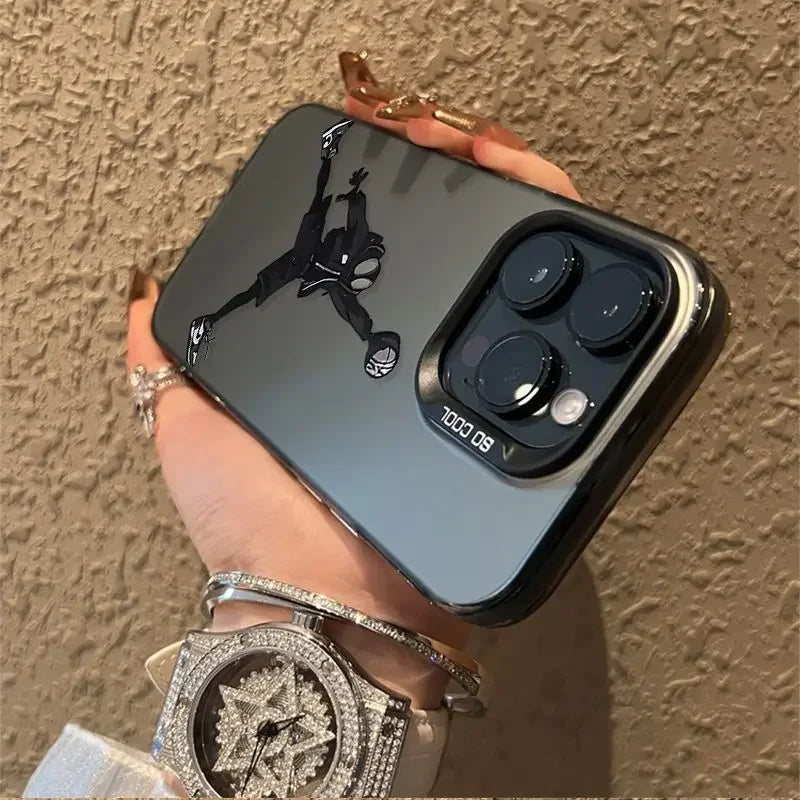 Marvel Dazzling Cool Basketball Spider Man Phone Case For iphone