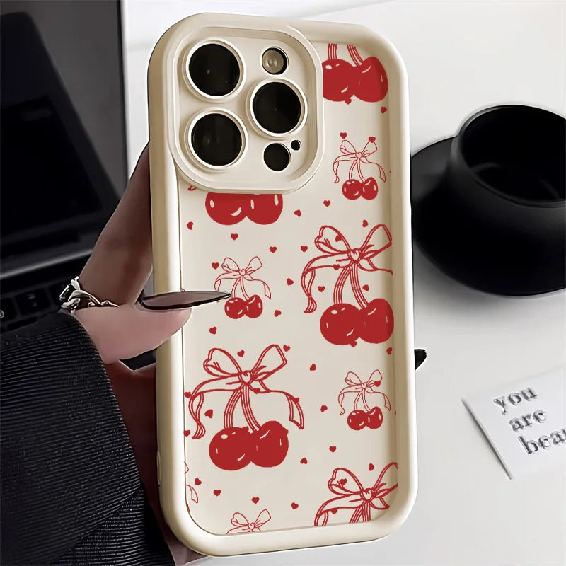 Cute Cartoon Cherry Phone Case