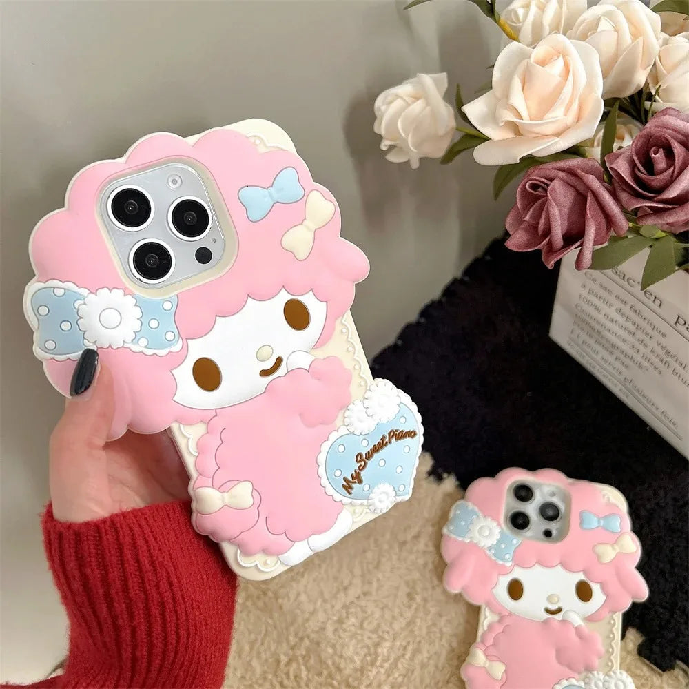 Cartoon My Melody Love My Sweet Piano Phone Case