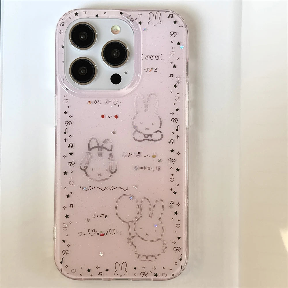 Luxury Glitter Pink Phone Case