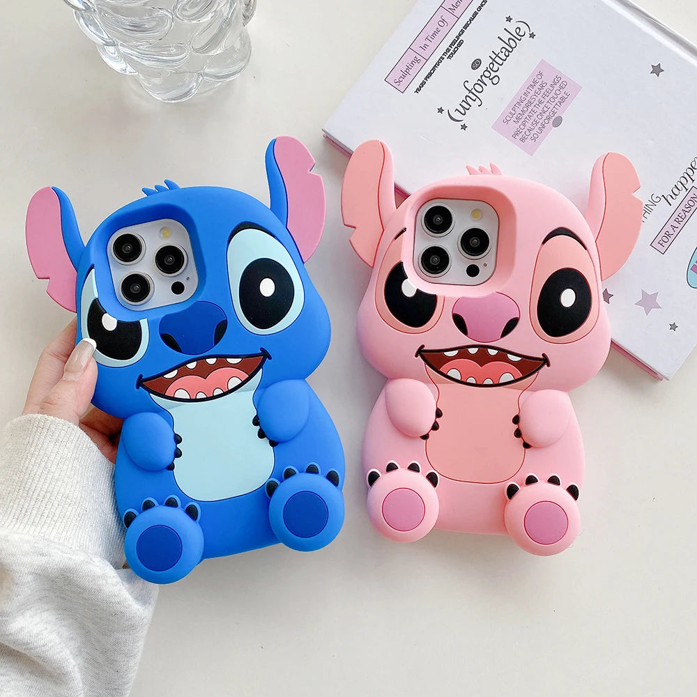 Kwaii Cartoon Lilo Stitch Phone Case