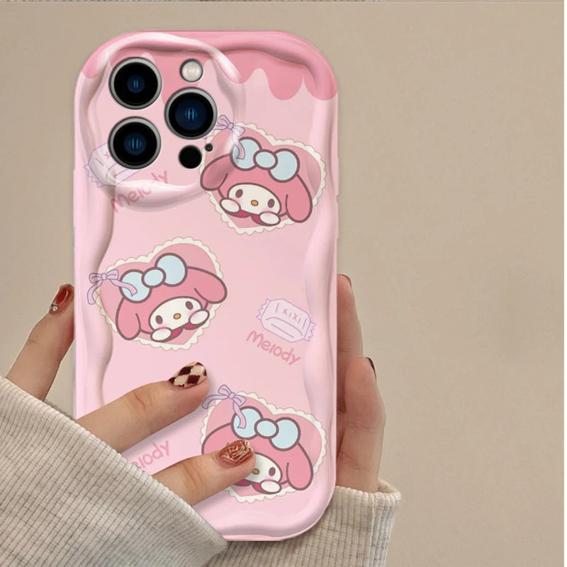 Hello Kitty Cinnamoroll Phone Case For iPhone