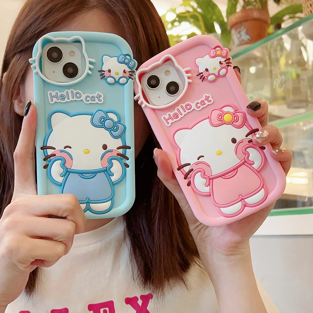 Kawaii Cartoon Hello Kitty Phone Case