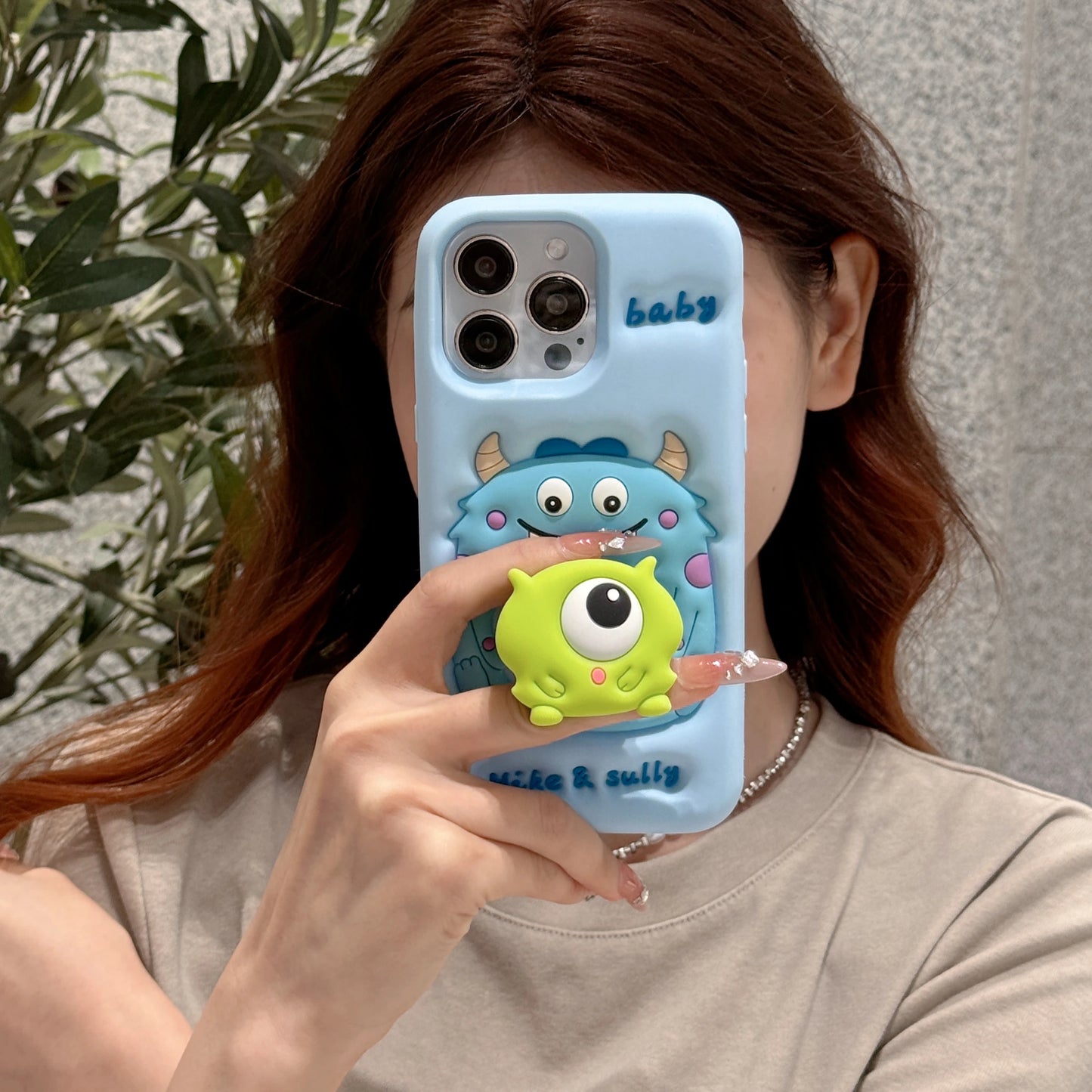 Cute Cartoon Sulley Monster Phone Case