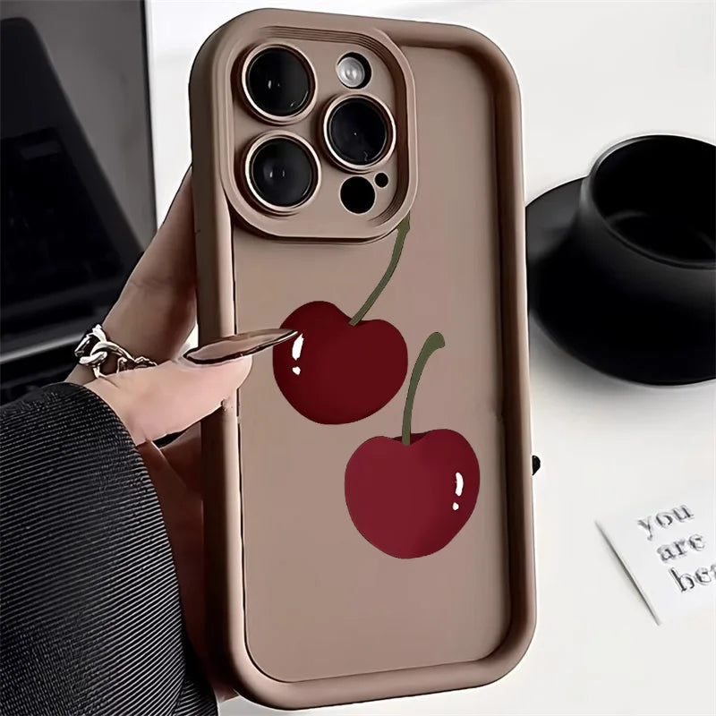 Cute Cherry Phone Case For iPhone