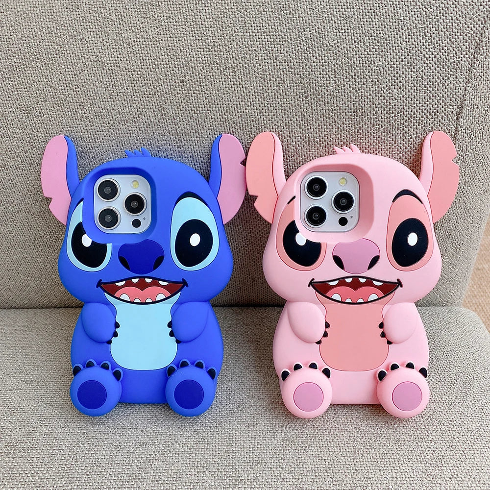 Kwaii Cartoon Lilo Stitch Phone Case