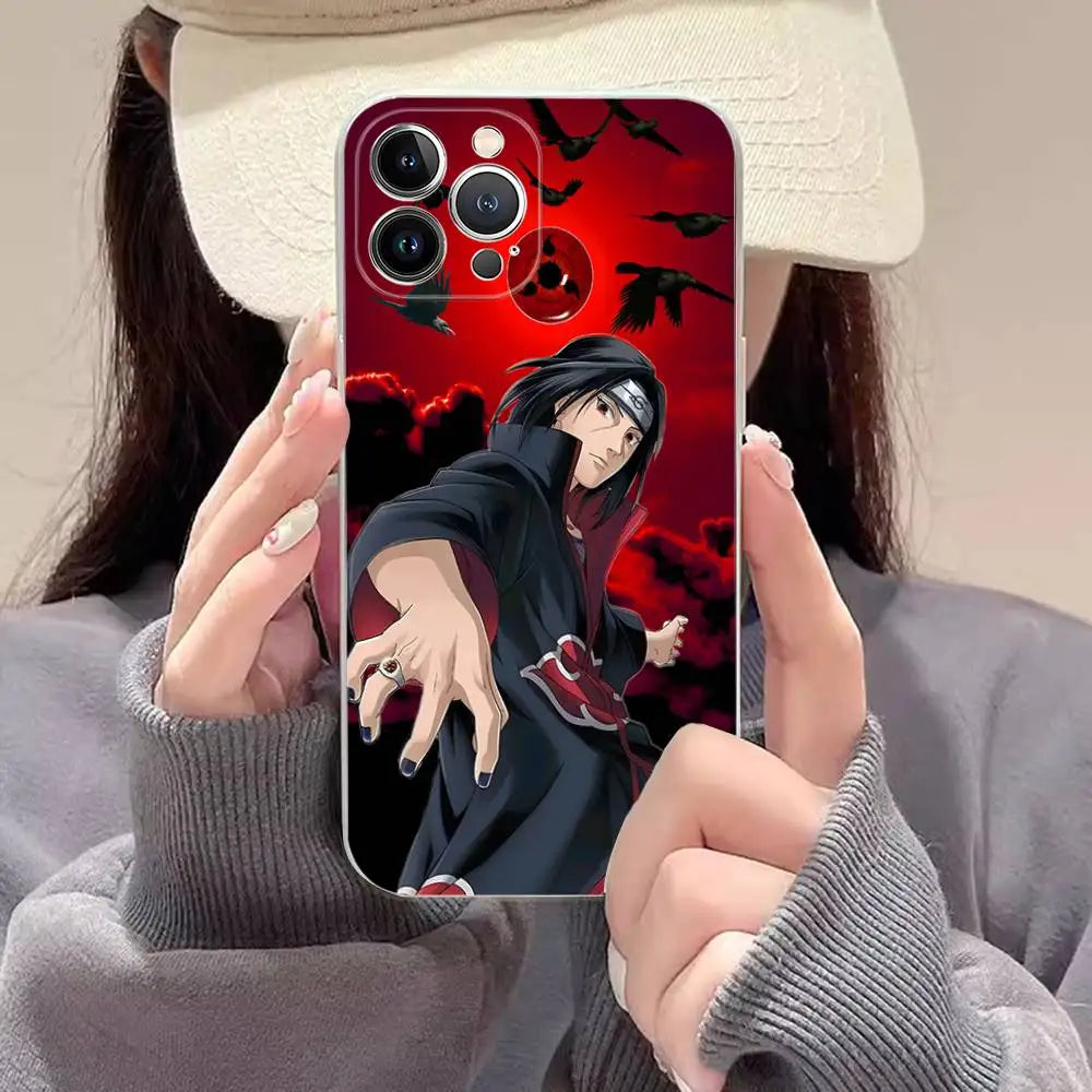 Classic Anime Narutos Uchiha Itachi Phone Case For iPhone