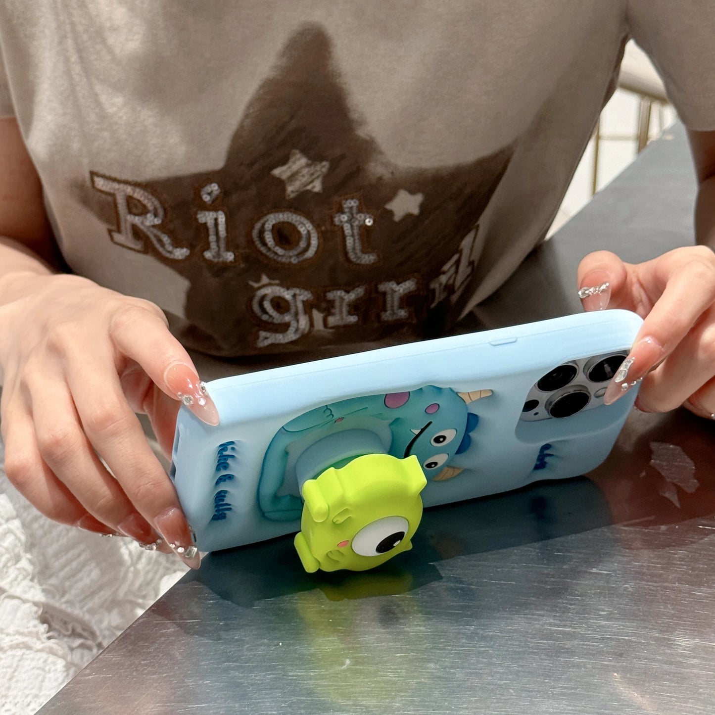 Cute Cartoon Sulley Monster Phone Case
